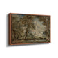 Salisbury Cathedral from the Bishop's Grounds, c. 1822-1823 - Floater Framed Canvas Print