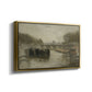The Bridge (Le pont), 1895 - Floater Framed Canvas Print
