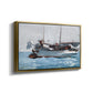 Taking on Wet Provisions, 1903 - Floater Framed Canvas Print