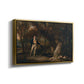 The Reverend Thomas Levett and Favourite Dogs, Cock-Shooting, 1811 - Floater Framed Canvas Print