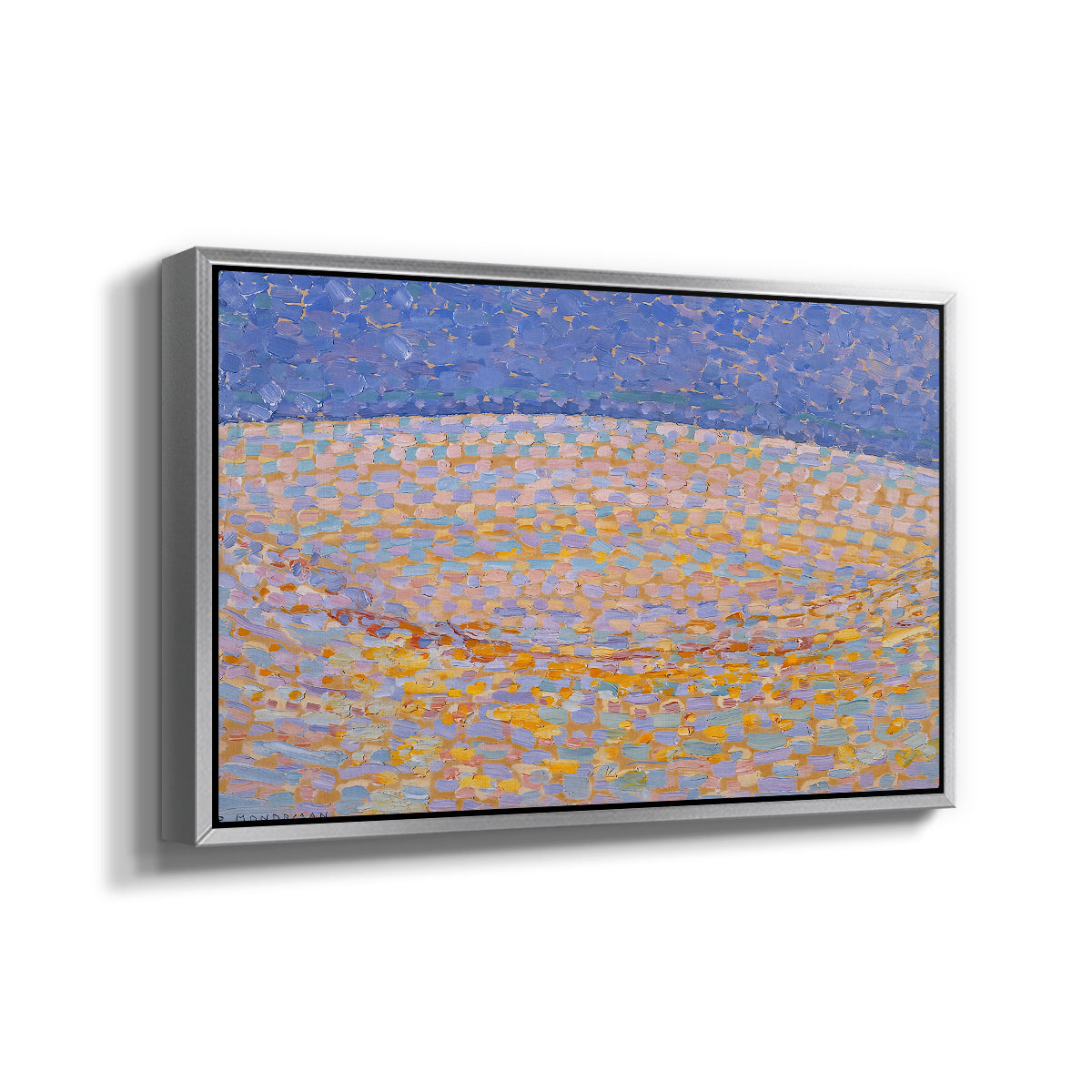 Dune III, 1909 - Floater Framed Canvas Print