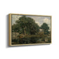 Forest of Fontainebleau, 1846 - Floater Framed Canvas Print