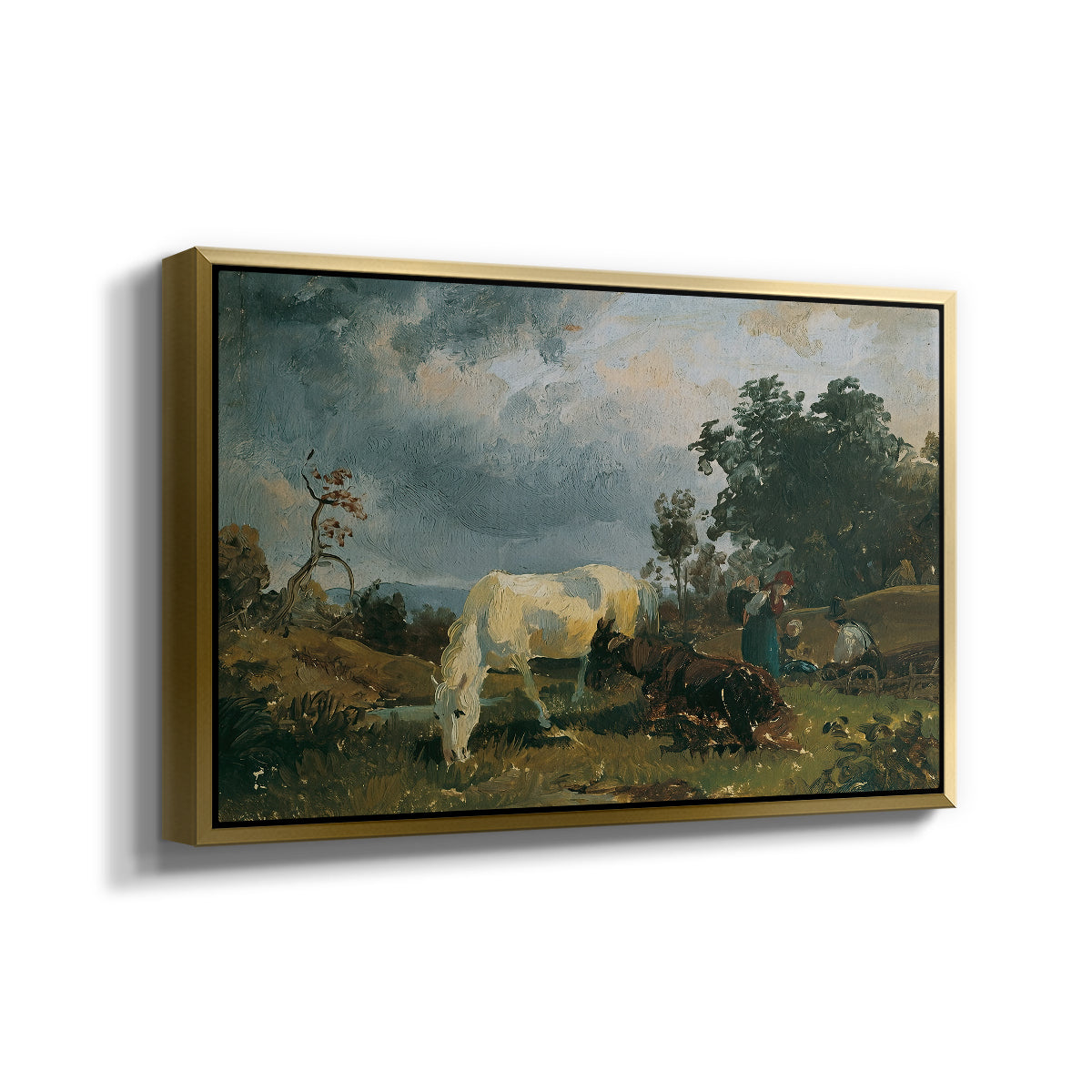 A Mold on the Heath, c. 1830 - Floater Framed Canvas Print