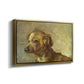 Cliper, the Artist's Dog, 1895 - Floater Framed Canvas Print