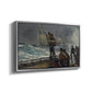 The Signal of Distress, c. 1896 - Floater Framed Canvas Print