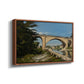 The Railroad Bridge at Briare, 1888 - Floater Framed Canvas Print