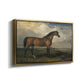 Eagle, A Celebrated Stallion, 1809 - Floater Framed Canvas Print