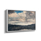The Lone Boat, North Woods Club, Adirondacks, 1892 - Floater Framed Canvas Print