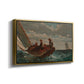 Breezing Up (A Fair Wind), 1873-1876 - Floater Framed Canvas Print