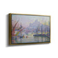 The Port of Marseille, 1905 - Floater Framed Canvas Print