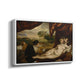 Venus and the Lute Player, c. 1565-1570 - Floater Framed Canvas Print