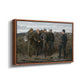 Prisoners from the Front, 1866 - Floater Framed Canvas Print