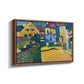 Green Lane in Murnau, 1909 - Floater Framed Canvas Print