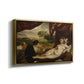 Venus and the Lute Player, c. 1565-1570 - Floater Framed Canvas Print