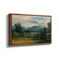 View of Liefering, 1830 - Floater Framed Canvas Print