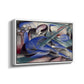 Dreaming Horse, 1913 - Floater Framed Canvas Print