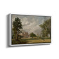 Malvern Hall, 1821 - Floater Framed Canvas Print