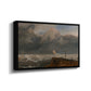 Port Ruysdael, 1827 - Floater Framed Canvas Print