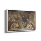 Highland Hospitality, 1832 - Floater Framed Canvas Print