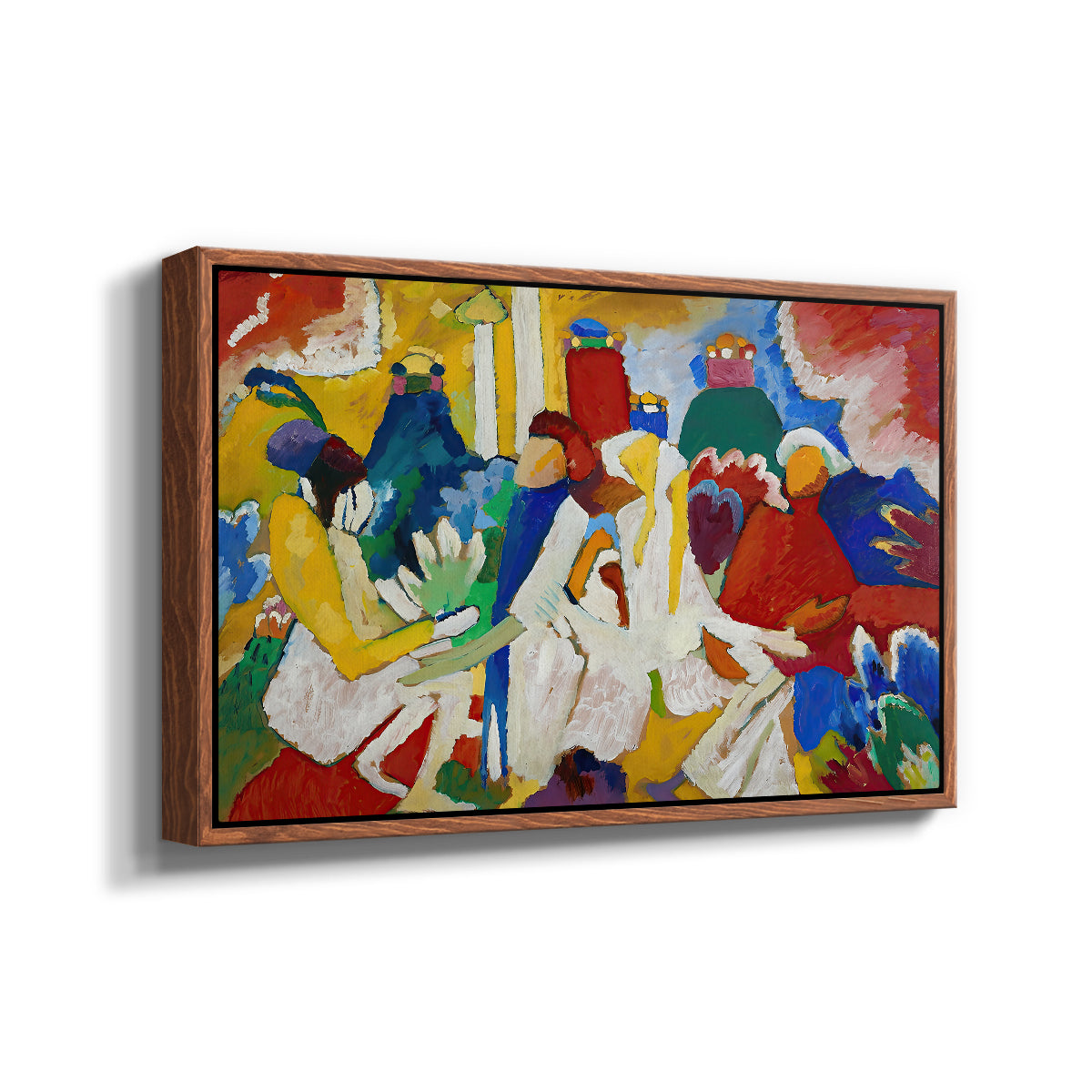 Oriental, 1909 - Floater Framed Canvas Print