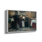 Kissing the Relic, 1893 - Floater Framed Canvas Print