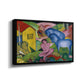 The Dream, 1912 - Floater Framed Canvas Print