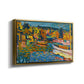 Study for Autumn Landscape with Boats, 1908 - Floater Framed Canvas Print