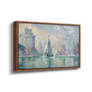 The Green Towers (Les tours vertes, la Rochelle), 1913 - Floater Framed Canvas Print