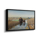 The Old Man and the Child, 1888 - Floater Framed Canvas Print