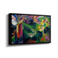 Deer in a Monastery Garden, 1912 - Floater Framed Canvas Print