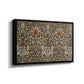 Snakeshead - Charcoal/Spice, c. 1876 - Floater Framed Canvas Print