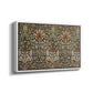 Snakeshead - Charcoal/Spice, c. 1876 - Floater Framed Canvas Print