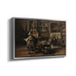 The Studio of Ferdinand De Braekeleer I, Father of the Painter, c. 1873-1885 - Floater Framed Canvas Print
