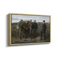 Prisoners from the Front, 1866 - Floater Framed Canvas Print