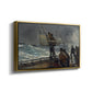 The Signal of Distress, c. 1896 - Floater Framed Canvas Print