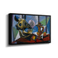 Still Life with Bull's Skull, 1939 - Floater Framed Canvas Print