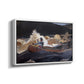 Shooting the Rapids, Saguenay River, 1905-1910 - Floater Framed Canvas Print