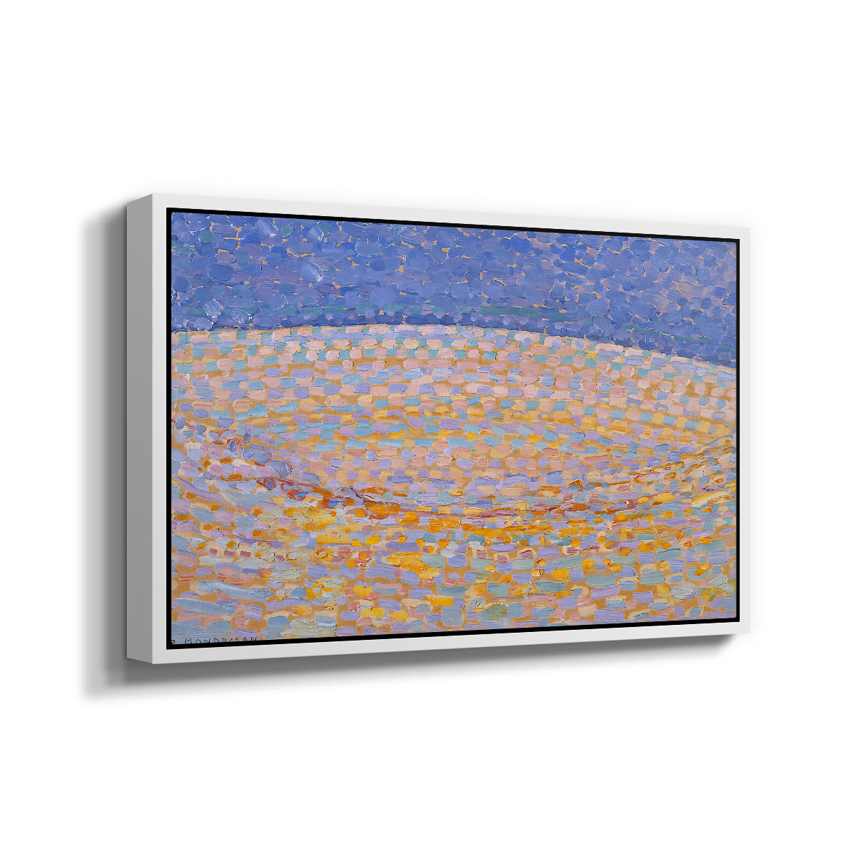 Dune III, 1909 - Floater Framed Canvas Print