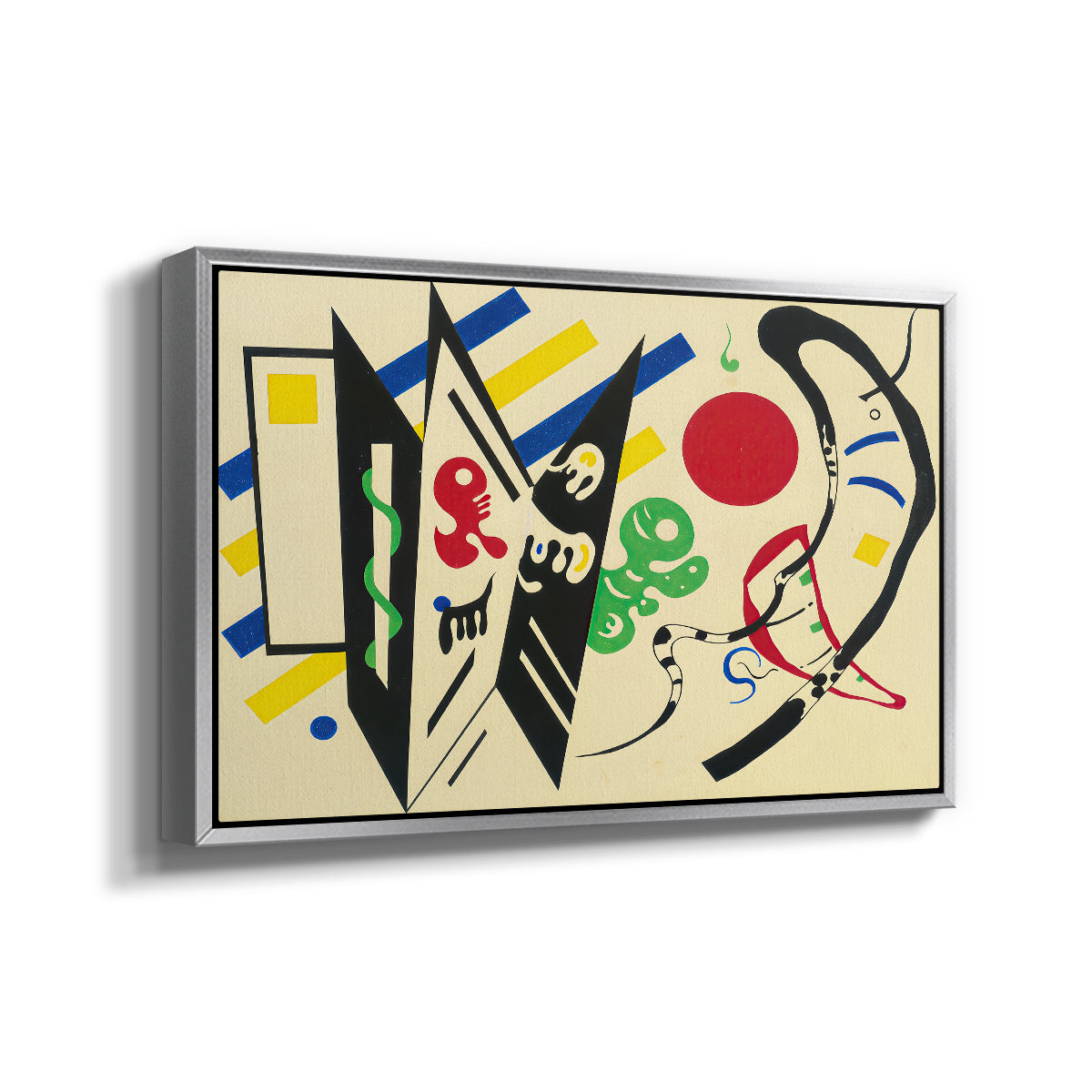 Reciprocity (Réciproque), 1935 - Floater Framed Canvas Print