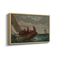 Breezing Up (A Fair Wind), 1873-1876 - Floater Framed Canvas Print