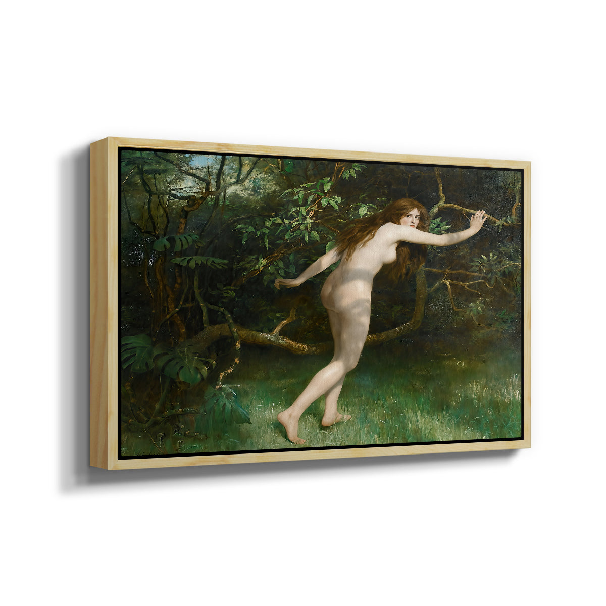 Eve, 1911 - Floater Framed Canvas Print