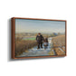The Old Man and the Child, 1888 - Floater Framed Canvas Print