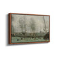 Washerwomen in a Willow Grove, c. 1871 - Floater Framed Canvas Print