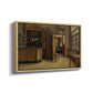 The Old Inn 'Het Loodshuis' in Antwerp, 1877 - Floater Framed Canvas Print