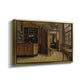 The Old Inn 'Het Loodshuis' in Antwerp, 1877 - Floater Framed Canvas Print