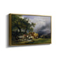The Harvest Wagon (Der Heuwagen), c. 1850 - Floater Framed Canvas Print