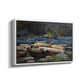 Hudson River, 1892 - Floater Framed Canvas Print