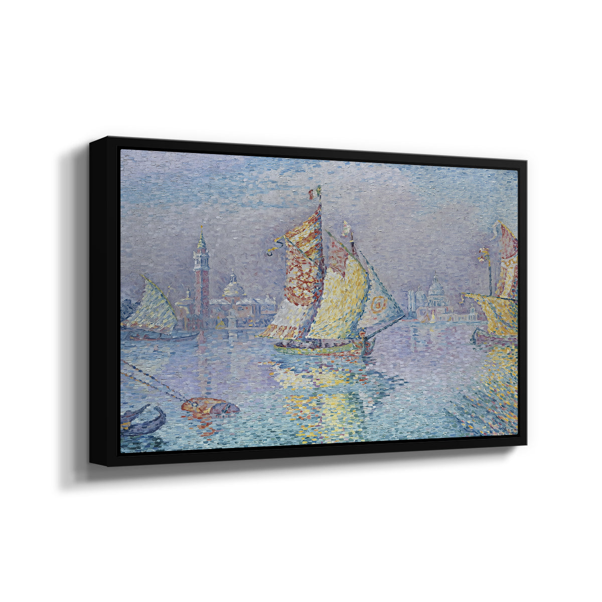 Venice, the Yellow Sail, 1904 - Floater Framed Canvas Print