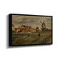 The Potato Harvest, c. 1875 - Floater Framed Canvas Print