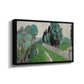 Landscape with Cypresses and Olive Trees near Nice, c. 1918 - Floater Framed Canvas Print
